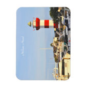 Hilton Head Lighthouse, fotografie op Magnet Magneet (Verticaal)