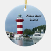 Hilton Head Lighthouse Keramisch Ornament (Voorkant)