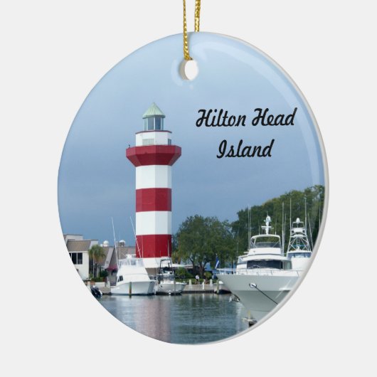 Hilton Head Lighthouse Keramisch Ornament (Links)