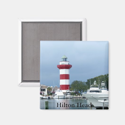 Hilton Head Lighthouse Magneet (Voorkant / Achterkant)