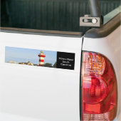 Hilton Head Lighthouse op Bumpersticker (Op Truck)