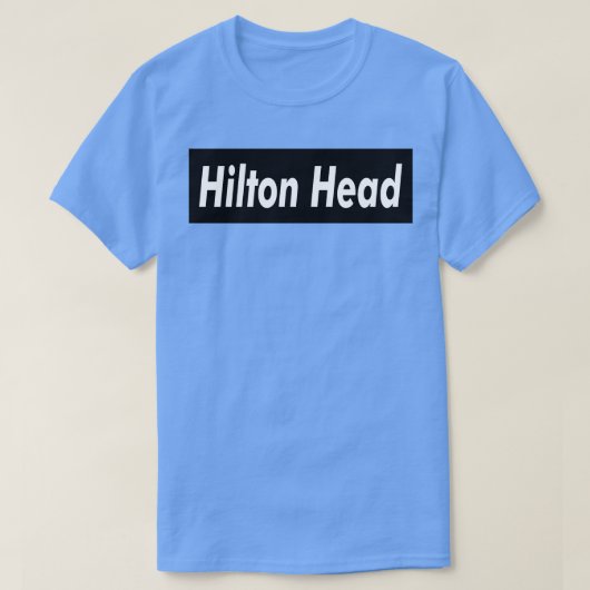 Hilton Head Meat Brown T-shirt (Design voorkant)