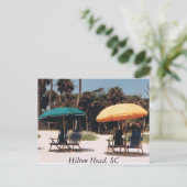 Hilton Head Post Card Briefkaart (Staand voorkant)