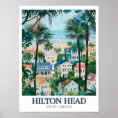 Hilton Head Print-Hilton Head Poster-Coligny Plaza Poster (Voorkant)