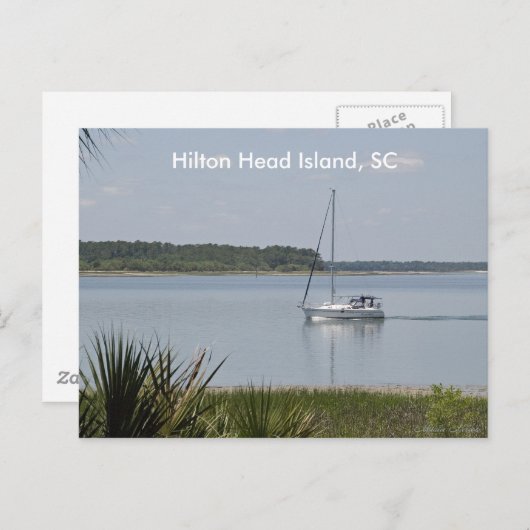 Hilton Head-reeks Briefkaart (Voorkant / Achterkant)