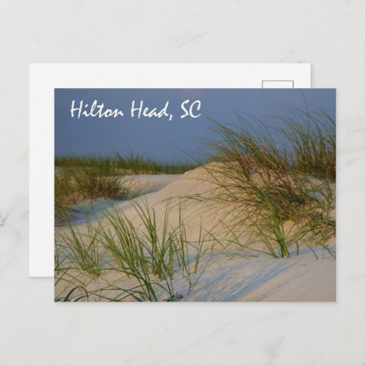 Hilton Head, SC briefkaart (Voorkant / Achterkant)