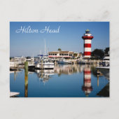 Hilton Head, SC Harbour Town Lighthouse Briefkaart (Voorkant)