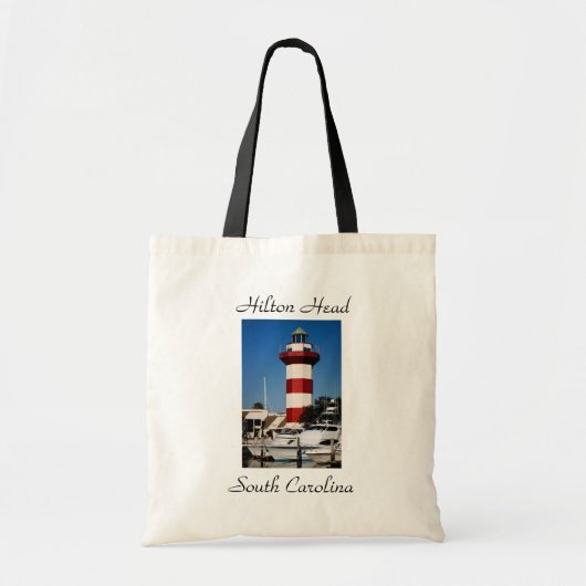 Hilton Head, SC Harbour Town Lighthouse Canvas tas (Voorkant)