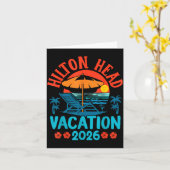 Hilton Head South Carolina 2026 Family Vacation Be Kaart (Gele Bloem)