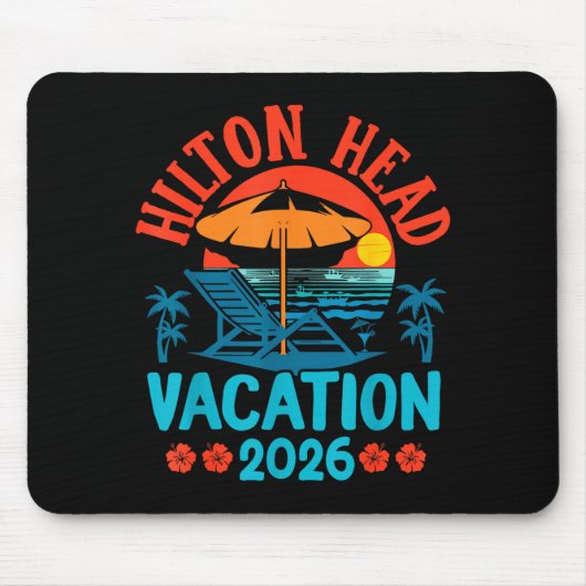 Hilton Head South Carolina 2026 Family Vacation Be Muismat (Voorkant)