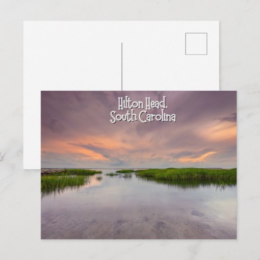 Hilton Head South Carolina Briefkaart (Voorkant / Achterkant)