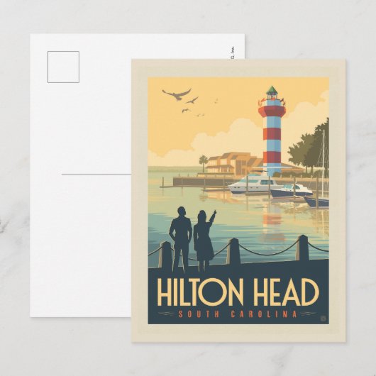 Hilton Head | South Carolina Briefkaart (Voorkant / Achterkant)