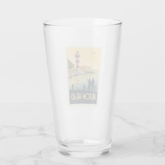Hilton Head | South Carolina Glas (Achterkant)