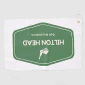 Hilton Head South Carolina golfbestemming Golfhanddoek (Horizontaal)