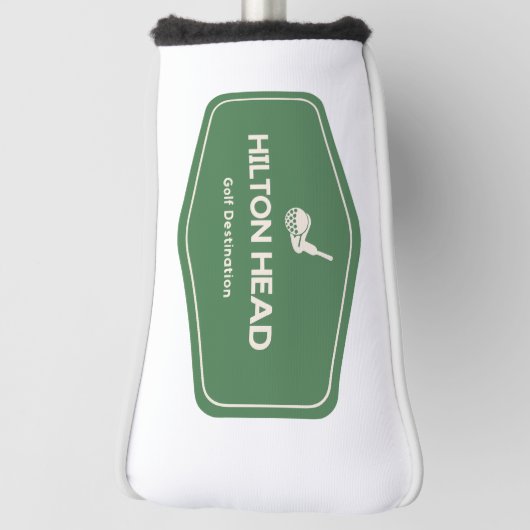 Hilton Head South Carolina golfbestemming Golfheadcover (Draai 90)