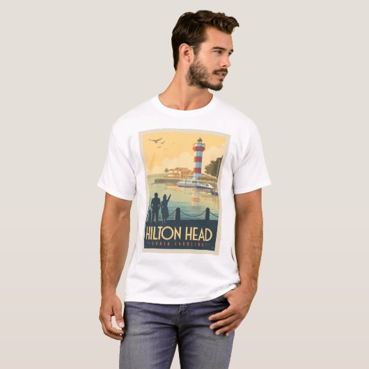 Hilton Head | South Carolina T-shirt (Voorkant volledig)