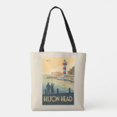Hilton Head | South Carolina Tote Bag (Achterkant)