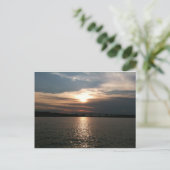 Hilton Head Sunset Briefkaart (Staand voorkant)