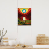 Hilton Head Sunset Poster (Keuken)