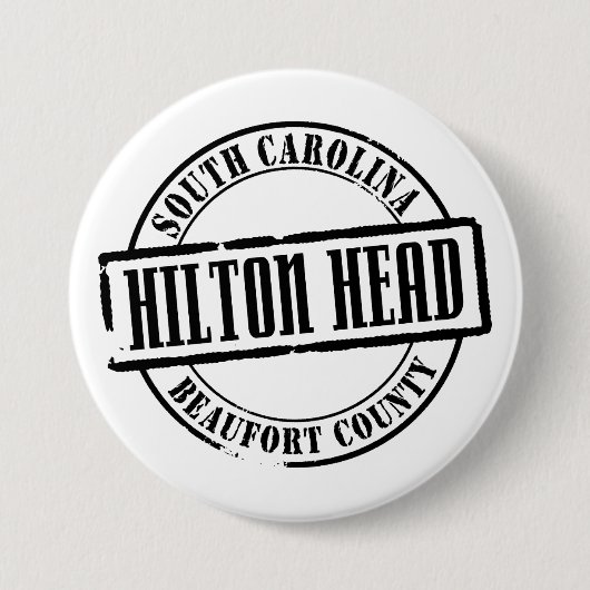 Hilton Head Titel Ronde Button 7,6 Cm (Voorkant)