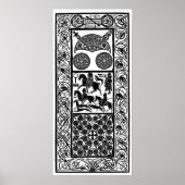 Hilton of Cadboll stone Poster (Voorkant)