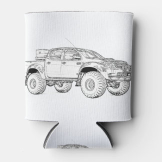 Hilux Explorer Truck Wireframe Blikjeskoeler