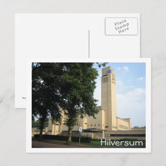 Hilversum Briefkaart (Voorkant / Achterkant)