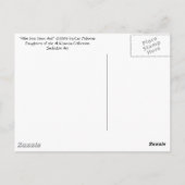 "Hilw bint Umm Ard" Briefkaart (Achterkant)