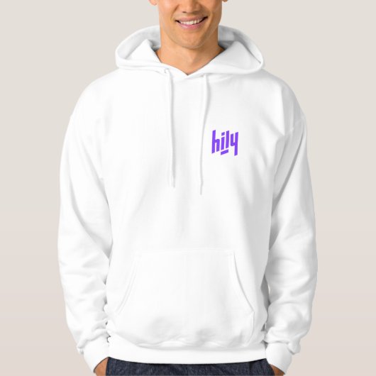 Hily Hoodie Mannen (Voorkant)