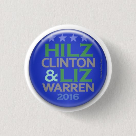 HILZ & LIZ in 2016 Ronde Button 3,2 Cm (Voorkant)