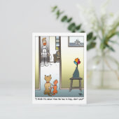 Him Beg Briefkaart maken (Staand voorkant)