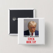 Him omhoog vergrendelen vierkante button 5,1 cm (Voorkant /achterkant)