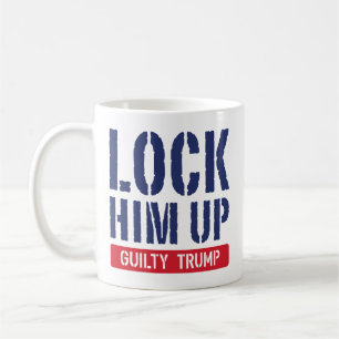 Him omhoog zetten Guilty Trump Koffiemok
