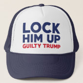 Him omhoog zetten Guilty Trump Trucker Pet (Voorkant)