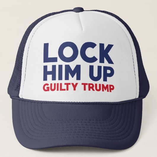 Him omhoog zetten Guilty Trump Trucker Pet (Voorkant)
