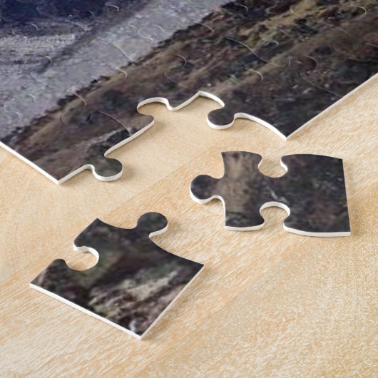 Himalaya berg india nepal natuur sneeuw legpuzzel (Zijkant)