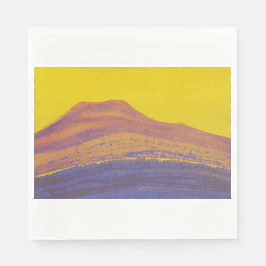 Himalaya (Bergagebergte) (door Nicholas Roerich) Servet (Voorkant)