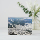 Himalaya-bergen onder wolken - Tibet Briefkaart (Staand voorkant)