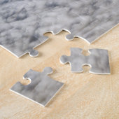 Himalaya-bergen onder wolken - Tibet Legpuzzel (Zijkant)