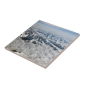 Himalaya-bergen onder wolken - Tibet Tegeltje (Zijkant)