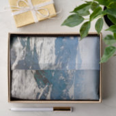 Himalaya-bergen onder wolken - Tibet Tissuepapier (Geschenk)