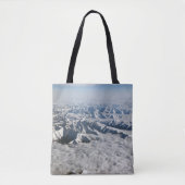 Himalaya-bergen onder wolken - Tibet Tote Bag (Voorkant)