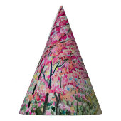 Himalaya Cherry Roadside Waterverf Landschap Feesthoedjes (Links)