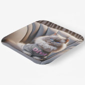 Himalaya Diva Cat Papieren Bordje (Gebogen)