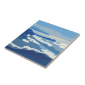 Himalaya Himalaya-gebergte Tegeltje (Zijkant)