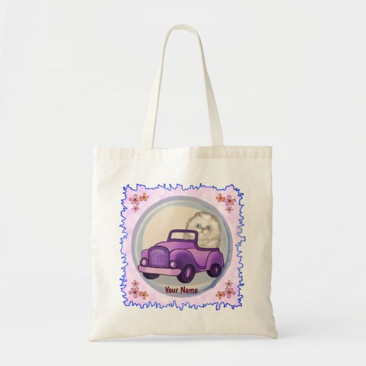 Himalaya Kat Auto   Tote Bag (Voorkant)