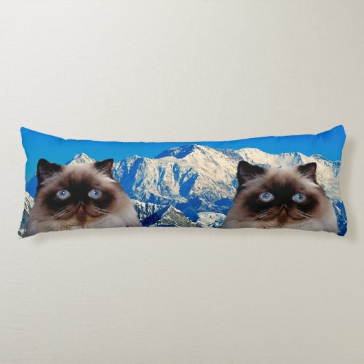 Himalaya Kat Lichaamskussen (Voorkant)