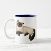 Himalaya-katten zijn pesterfachtige Mok (Links)