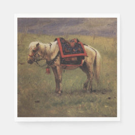 Himalaya (kleine paarden) (Vasily Vereshchagin) Servet