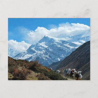 Himalaya Mount Everest India Nepal - reiszomer Briefkaart